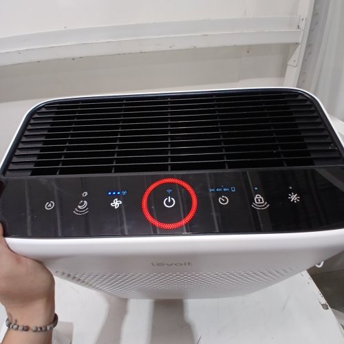 LEVOIT VITAL 200S SMART TRUE HEPA AIR PURIFIER WITH APP CONTROL & INFRARED SENSOR SCAN - 380SQ.FT COVERAGE - WHITE (MODEL: LAP-V201S-WCA) image 2