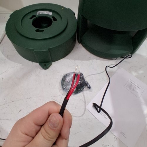 JBL PROFESSIONAL MUSHROOM LANDSCAPE SPEAKER - weather resistant-8'' -GREEN (MODEL: CONTROL 88M) image 4