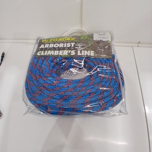 YALE CORDAGE ARBORIST CLIMBER'S LINE - 11.7 MM X 150FT - 2948KG BREAK STRENGTH - BLUE MOON 24 (MODEL: BMOON-150-TS) image 2