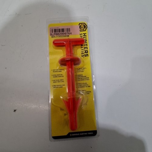 HUNTERS SPECIALTIES: BUTT OUT 2 FIELD DRESSING TOOL, EASY TO USE, TWIST AND PULL FOR HARVESTING DEER, HOGS, ANTELOPE AND BEAR- ORANGE image 2
