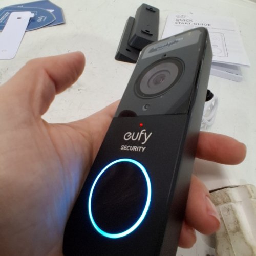 EUFY SECURITY BY ANKER VIDEO DOORBELL SLIM 1080P, BETTERY POWERED image 2