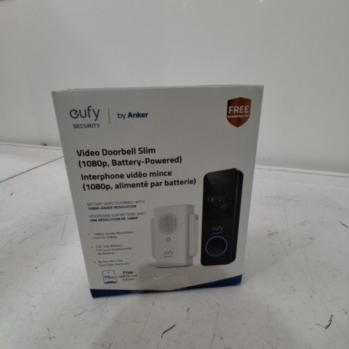 EUFY SECURITY BY ANKER VIDEO DOORBELL SLIM 1080P, BETTERY POWERED image 5