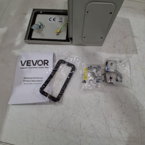 STEEL WALL-MOUNTED ELECTRICAL ENCLOSURE BOX - 8" X 8"X 6" - STEEL (MODEL: ST2 215) image 5