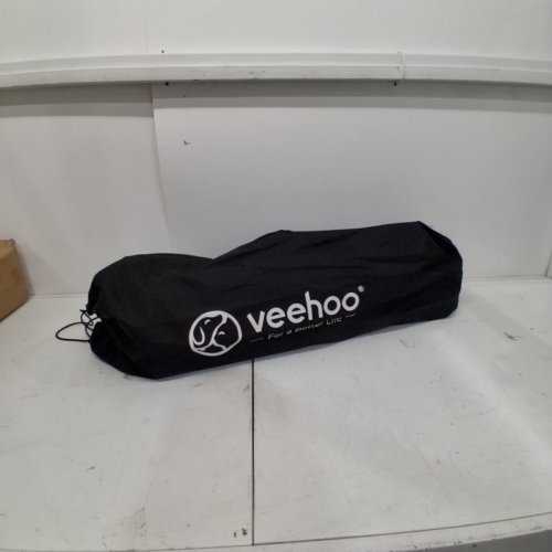 VEEHOO 4-DOOR PORTABLE COLLAPSIBLE SOFT DOG CRATE - XXL - 42" - BLACK (MODEL: CWB2541CP30XXXL) image 5