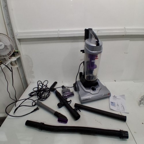 BISSELL AEROSWIFT TURBO UPRIGHT CORDED VACUUM WITH CLEANING TOOLS - PURPLE/GREY (MODEL: 1808B) image 3