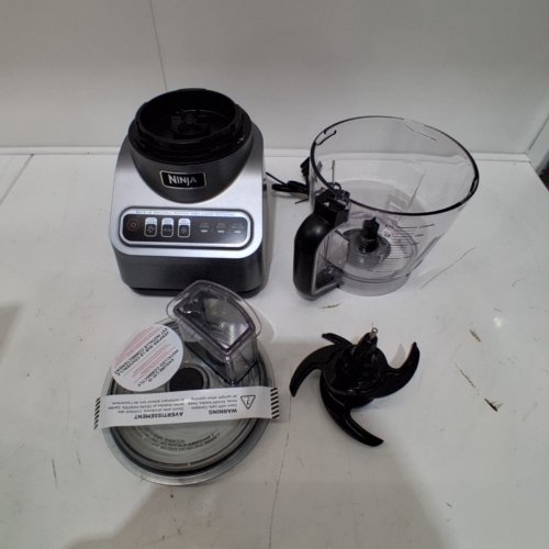 NINJA PROFESSIONAL PLUS FOOD PROCESSOR WITH AUTO-IQ PRESET PROGRAMS - 850-WATTS - BLACK (MODEL: BN600C) image 3