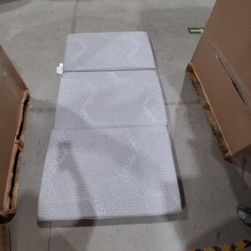CERTIPUR-US FOLDING FOAM MATTRESS TOPPER - TWIN - GREY image 3