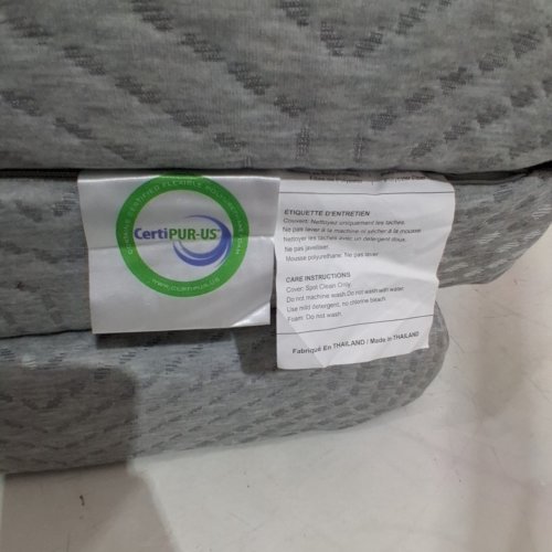 CERTIPUR-US FOLDING FOAM MATTRESS TOPPER - TWIN - GREY image 6