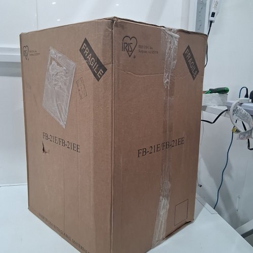 4PK IRIS USA PLASTIC STORAGE BIN TOTE - 33L - CLEAR (MODEL: FB-21E/FB-21EE) image 6
