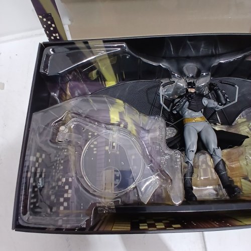 MCFARLANE TOYS GOLD LABEL DC MULTIVERSE BATMAN REBIRTH WITH BAT-GLIDER - THE THIRTEENTH HOUR - 7" ACTION FIGURE image 4