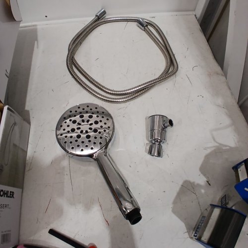KOHLER ASSERT MULTIFUNCTION HANDSHOWER - 72" - CHROME (MODEL: RC38755P-G-CP/1937950) image 2