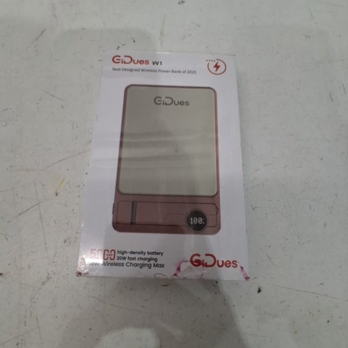 GIDUES WIRELESS POWER BANK - 5000MAH - 15W - ROSE GOLD (MODEL: W1) image 2