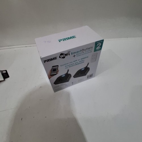 2PK PRIME OUTDOOR WIFI APP CONTROLLED SMART OUTLETS WITH REMOTE CONTROL COMPATIBLE WITH ALEXA & GOOGLE HOME - BLACK (MODEL: 1829553) image 2