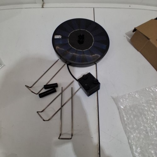 SOLAR POWERED FOUNTAIN - 7 V, 1.4W, 160 L/H - BLACK (MODEL: BSV-SP014S) image 4