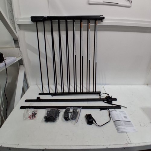 INGENUITY THE STAIRWAY+ 46W SERIES PET/BABY GATE - 32.5" X 31"-46" - BLACK (MODEL: 17171) image 2