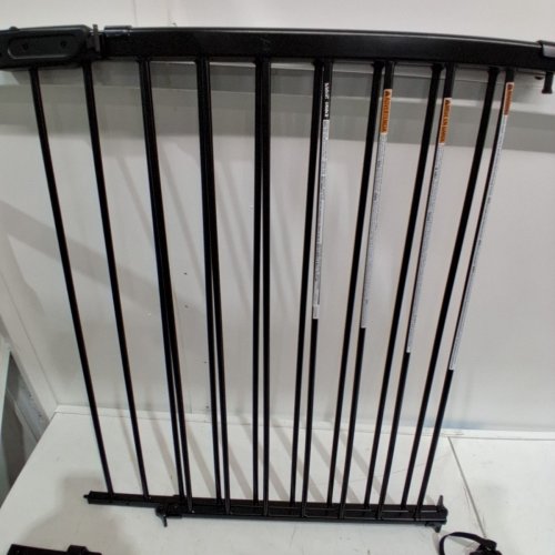 INGENUITY THE STAIRWAY+ 46W SERIES PET/BABY GATE - 32.5" X 31"-46" - BLACK (MODEL: 17171) image 7