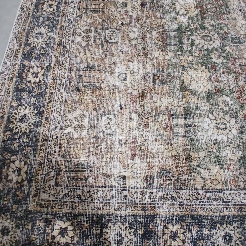 INDOOR VINTAGE PATTERNED AREA RUG - 4FT X 6FT 2" - BEIGE BROWN image 4
