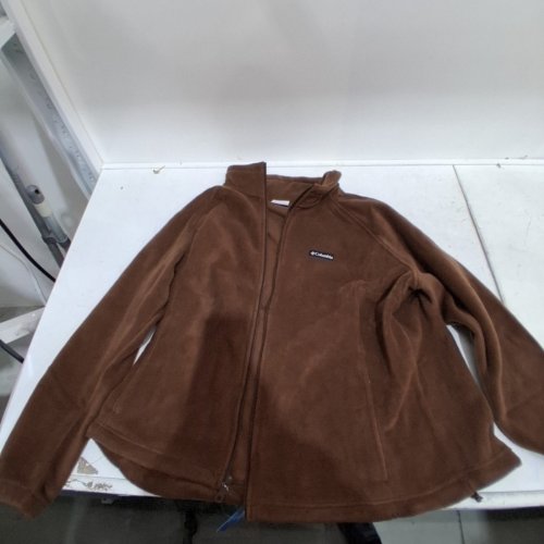 WOMEN'S COLUMBIA BENTON SPRINGS FULL ZIP - 3X - BROWN image 2