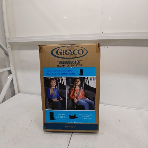 GRACO 2-IN-1 TURBOBOOSTER HIGHBACK TO BACKLESS BOOSTER CAR SEAT - 40-100LB MAX - BLACK (MODEL: 2168325) image 5