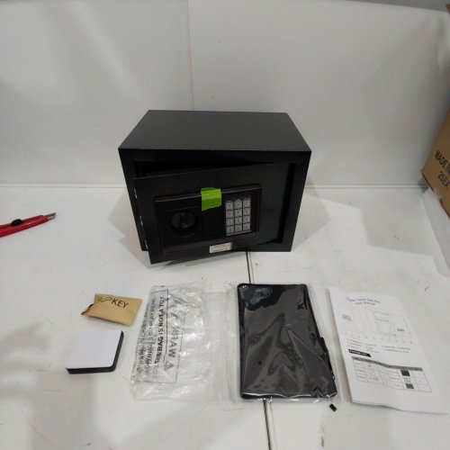 FOWORE FIREPROOF WATERPROOF ANTI-THEFT HOME SAFE BOX - 1.2 CUBIC FEET - BLACK image 3