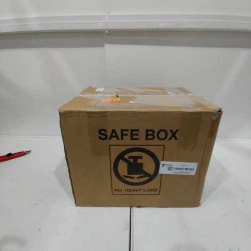 FOWORE FIREPROOF WATERPROOF ANTI-THEFT HOME SAFE BOX - 1.2 CUBIC FEET - BLACK image 4