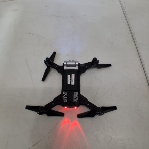 DEERC D20 MINI DRONE FOLDABLE WITH 720P HD FPV CAMERA REMOTE CONTROL WITH TAP FLY, AUTO HOVER, VOICE/GESTURE CONTROL, SPEED ADJUSTMENT, 2 BATTERIES, 3D FLIP - WHITE image 4