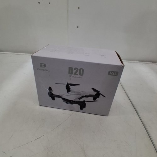 DEERC D20 MINI DRONE FOLDABLE WITH 720P HD FPV CAMERA REMOTE CONTROL WITH TAP FLY, AUTO HOVER, VOICE/GESTURE CONTROL, SPEED ADJUSTMENT, 2 BATTERIES, 3D FLIP - WHITE image 8