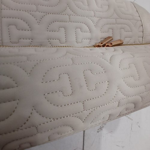 SAM EDELMAN ETHYL WEEKENDER BAG - LARGE - BEIGE / GOLD image 4