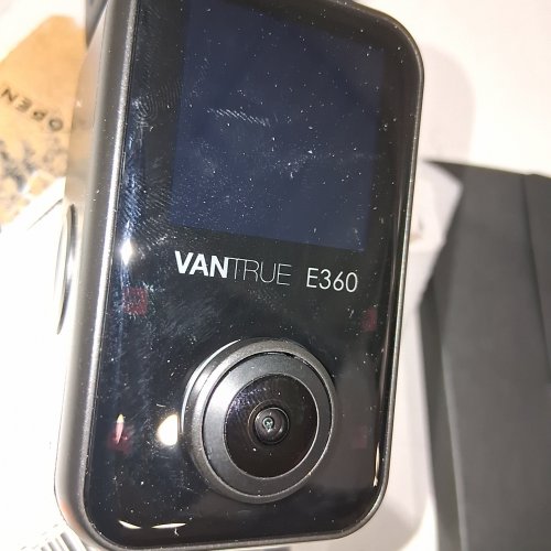 VANTRUE WIFI 360° PANORAMIC RECORDING DASH CAM AND REAR CAMERA - BLACK (MODEL: E360 PLUS) image 3