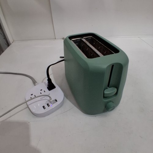 MAINSTAYS 2-SLICE TOASTER WITH 6 SETTINGS & CANCEL FEATURE - TEAL image 2