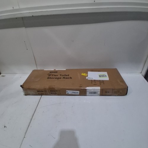 MALLKING 3 -TIER WOOD OVER THE TOILET STORAGE SHELF/RACK SPACE SAVER, 25.6" X 11.4" X 61.4", - WHITE (MODEL:‎CACFHMTJ) image 4