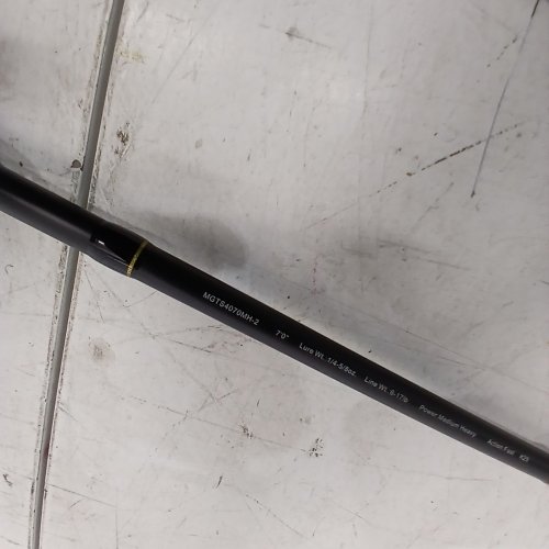 MEGACAST FISHING ROD - MEDIUM HEAVY FAST ACTION - 7FT - BLACK (MODEL: MGTS4070MH-2) image 4