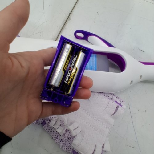 SWIFFER POWERMOP MULTI-SURFACE MOP - PURPLE/WHITE image 2