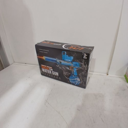 KIDS ELECTRIC WATER SQUIRT GUN - LED LIGHTING, LONG RANGE, RECHARGEABLE - GREY image 4