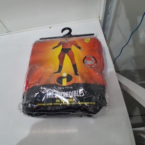3PC MEN'S DISGUISE INC THE INCREDIBLES MR.INCREDIBLE COSTUME WITH JUMPSUIT,BELT AND MASK- XXL (STYLE: 5368-DISG-I) image 2