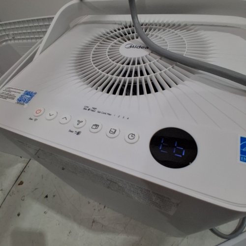 MIDEA CUBE 20 PINT SMART WIFI DEHUMIDIFIER, WHITE - (MAD20S1QWT) image 2