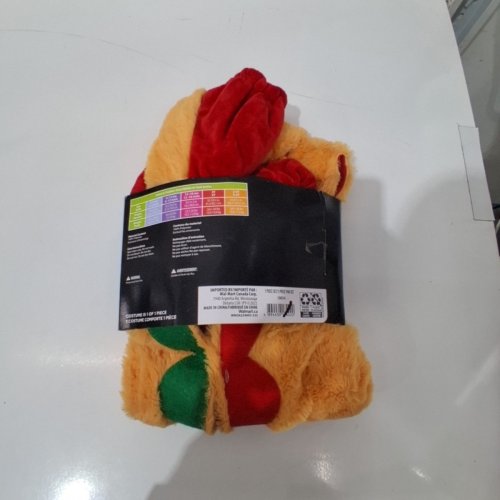 BABY PALAMON ONE-PIECE HOTDOG COSTUME - 0-6 MONTHS - BROWN/RED/GREEN/YELLOW image 3