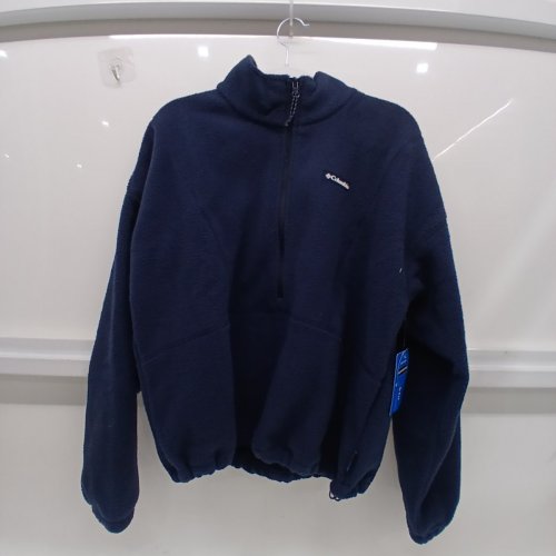 WOMEN'S COLUMBIA TIMBER MEADOW MTR FLEECE HALF-ZIP PULLOVER - EXTRA SMALL - NAVY (STYLE: AL5985-464) image 2