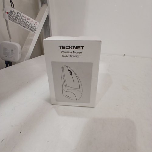 TECKNET RECHARGABLE WIRELESS ERGONOMIC BLUETOOTH VERTICAL MOUSE - BLACK (MODEL: TK-MS007) image 2