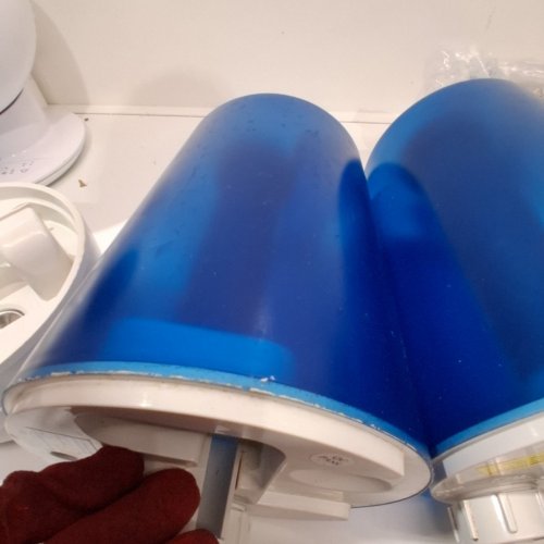 2PK PUREGUARDIAN ULTRASONIC COOL MIST HUMIDIFIERS WITH AROMA TRAY - 1GAL - WHITE/BLUE (MODEL: 1001689/H9652PKCA) image 4