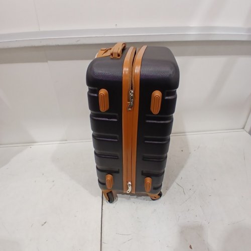 COOLIFE HARDSHELL TSA LOCK SPINNER CARRY-ON LUGGAGE - 20" - BLACK/APRICOT (MODEL: LUGGAGE1697) image 5
