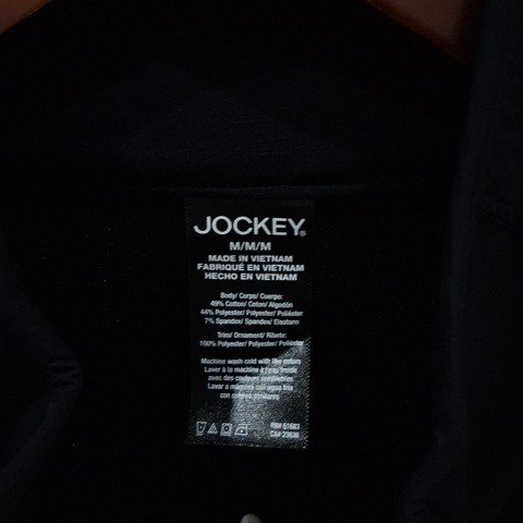UNISEX JOCKEY LIGHTWEIGHT JACKET - MEDIUM - BLACK image 3
