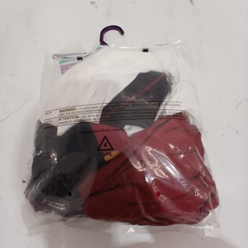 4PC WOMEN'S RUBIE'S PIRATE COSTUME - EXTRA LARGE (14-16) - RED, BLACK AND WHITE image 3