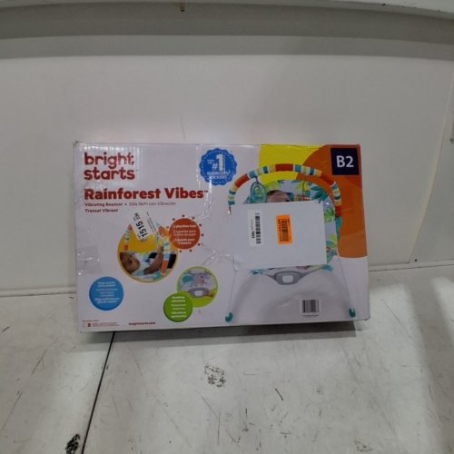 BRIGHT STARTS RAINFOREST VIBES VIBRATING BOUNCER image 4