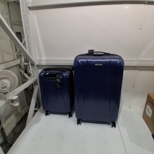2PC SAMSONITE CENTRIC HARDSIDE LUGGAGE SET WITH DUAL SPINNERS TRUE NAVY 20''/28'' (MODEL: 141136-3404) image 2
