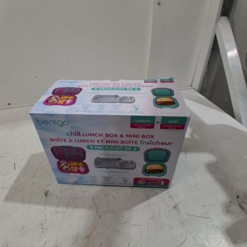 2PC BENTGO CHILL LUNCH CONTAINERS - TEAL/PINK (MODEL : 1997883) image 4