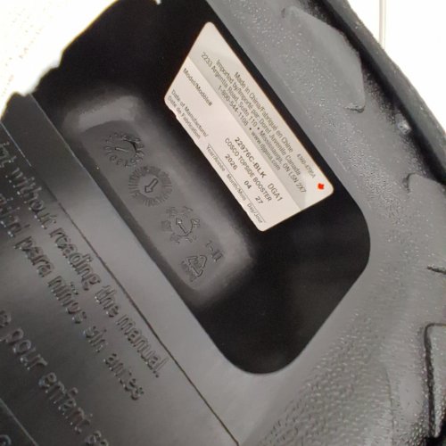 COSCO KIDS TOPSIDE LIGHTWEIGHT BACKLESS BOOSTER CAR SEAT - 100LBS CAPACITY - BLACK (MODEL: 22976C-BLK6) image 2