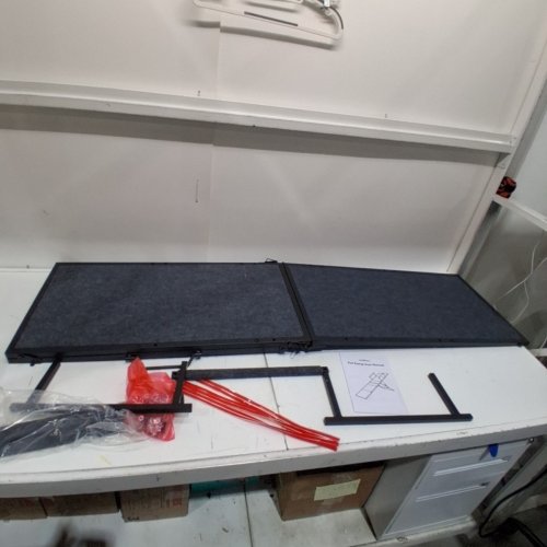 VAVOPAW FOLDING DOG RAMP - 74" - BLACK image 2