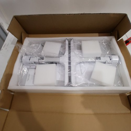 SONGMICS ADJUSTABLE LAPTOP DESK - 20" X 12" - WHITE (MODEL: LLD117G101) image 3