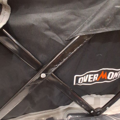 OVERMONT FOLDABLE COLLAPSIBLE ALL-TERRAIN LARGE CAPACITY WAGON - 100L - BLACK/GREY (MODEL: OM-FOLDING WAGON-BLACKGREY) image 3